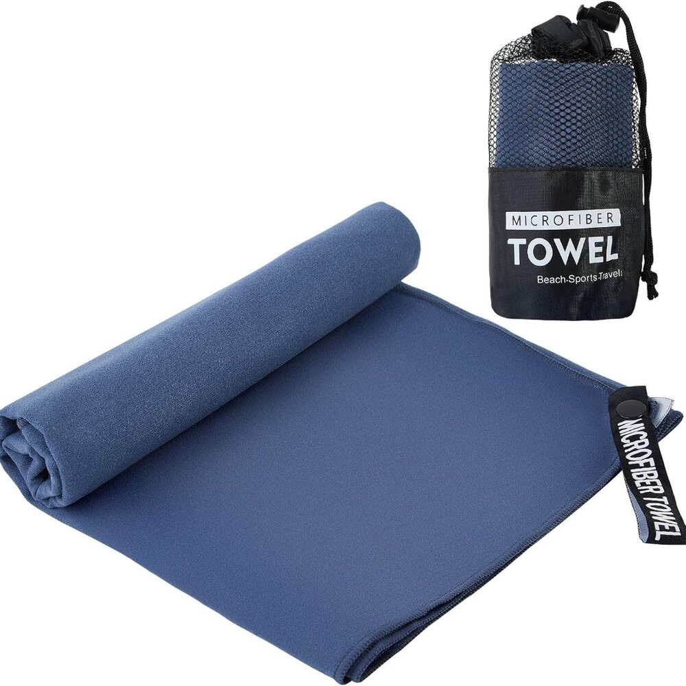 Quick Dry Camping Towel, Microfiber Travel Towel 2  Size at 1 Pack